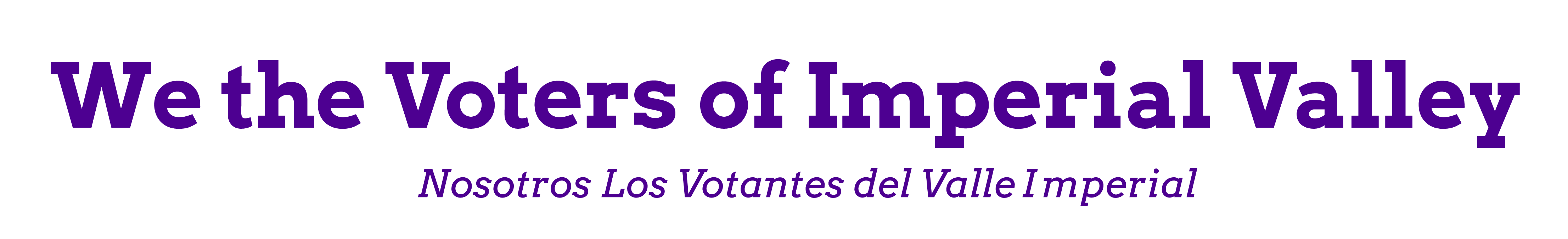 Imperial Valley Votes